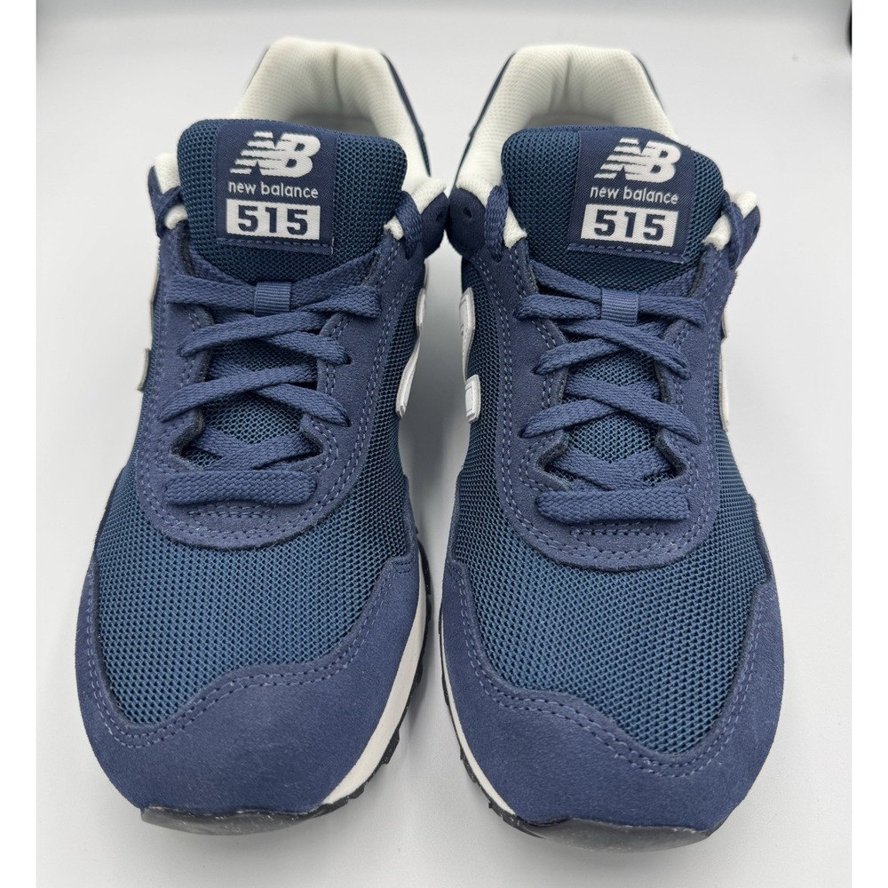 New Balance 515 Running Mens 9 Wms 10.5 Navy Blue White Classic ML515NVY - Picture 3 of 7